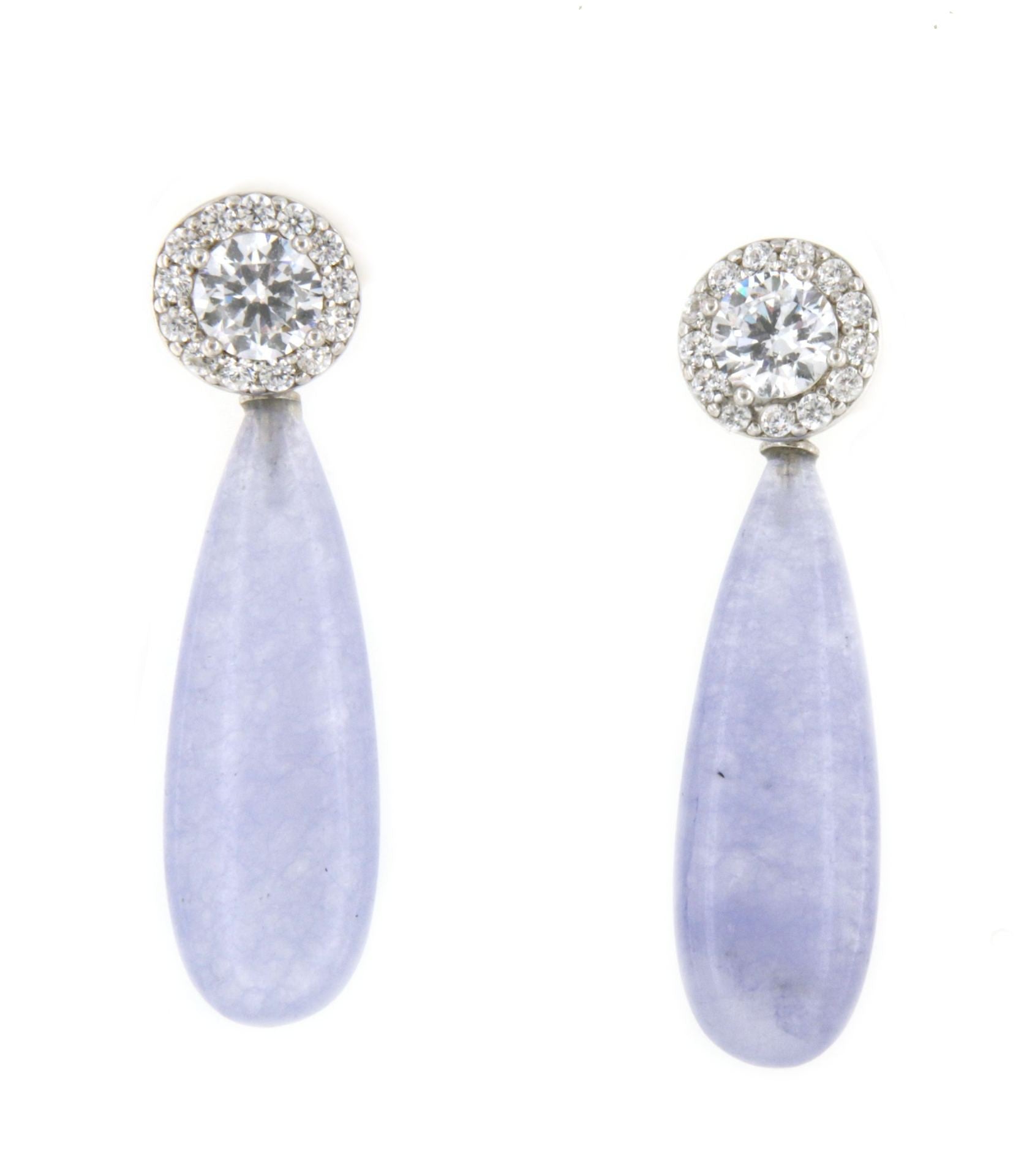 Perillas para pendientes desmontables plata