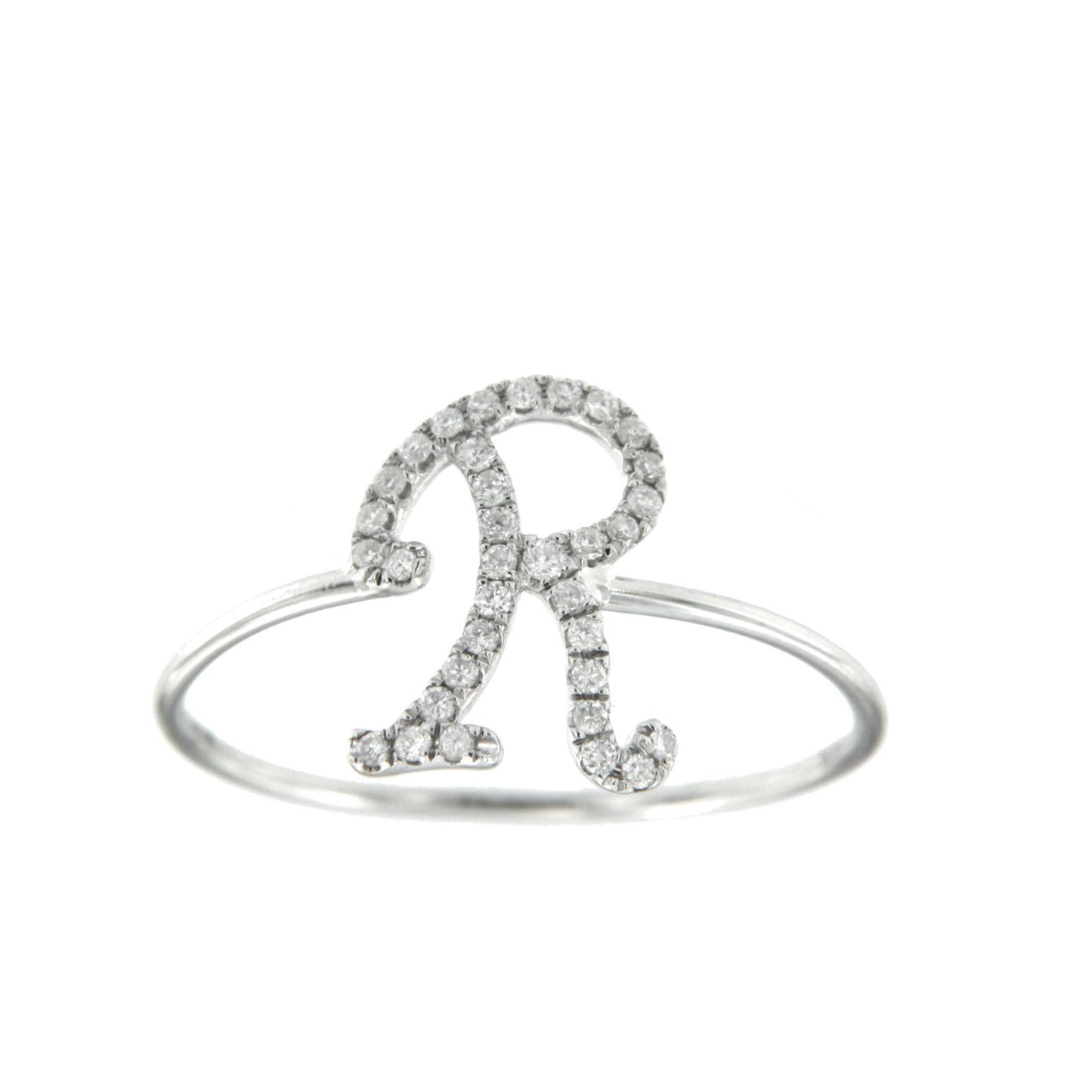 BISMARK, anillo de oro blanco con diamantes - Roman Joyero