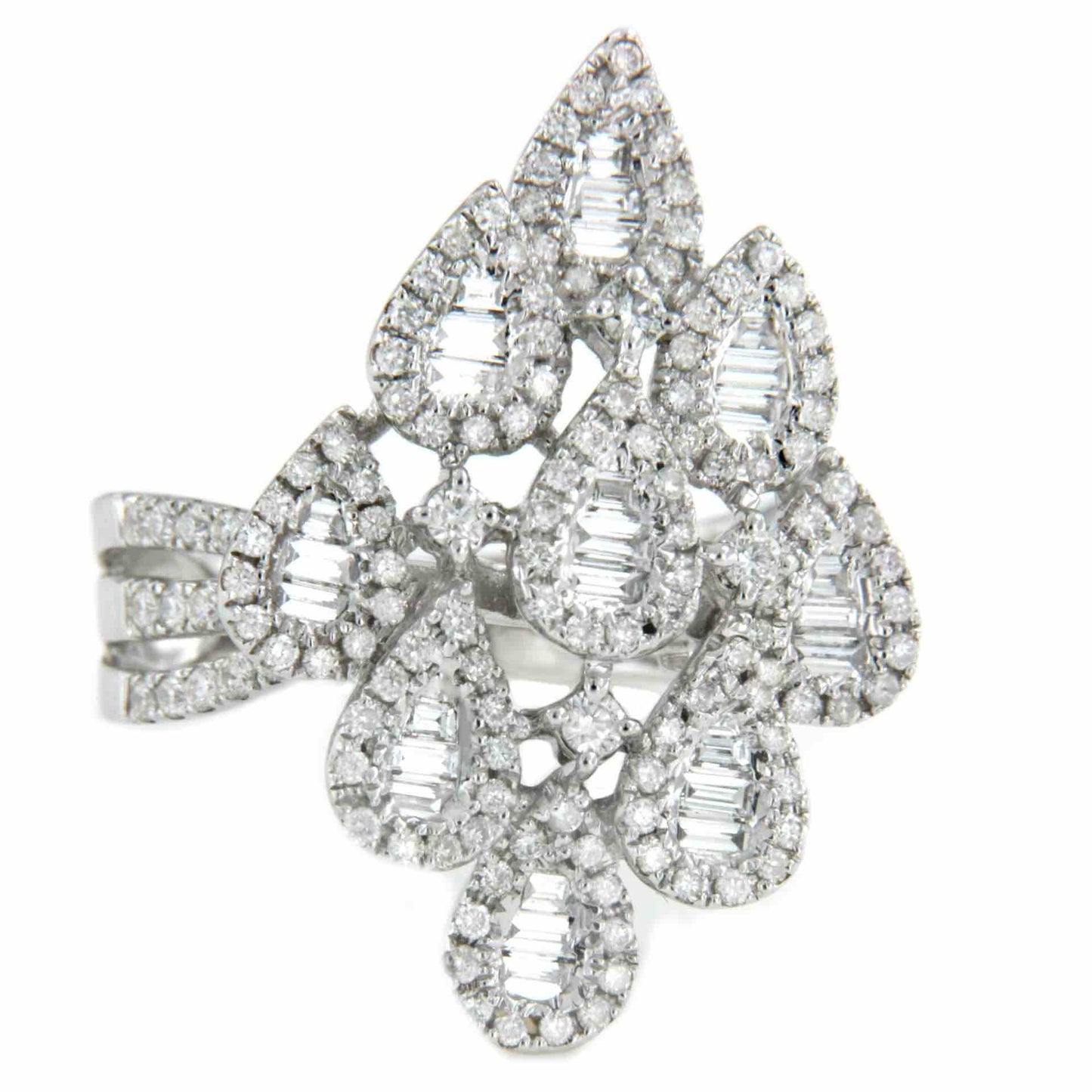 VERBANIA, anillo de oro con diamantes