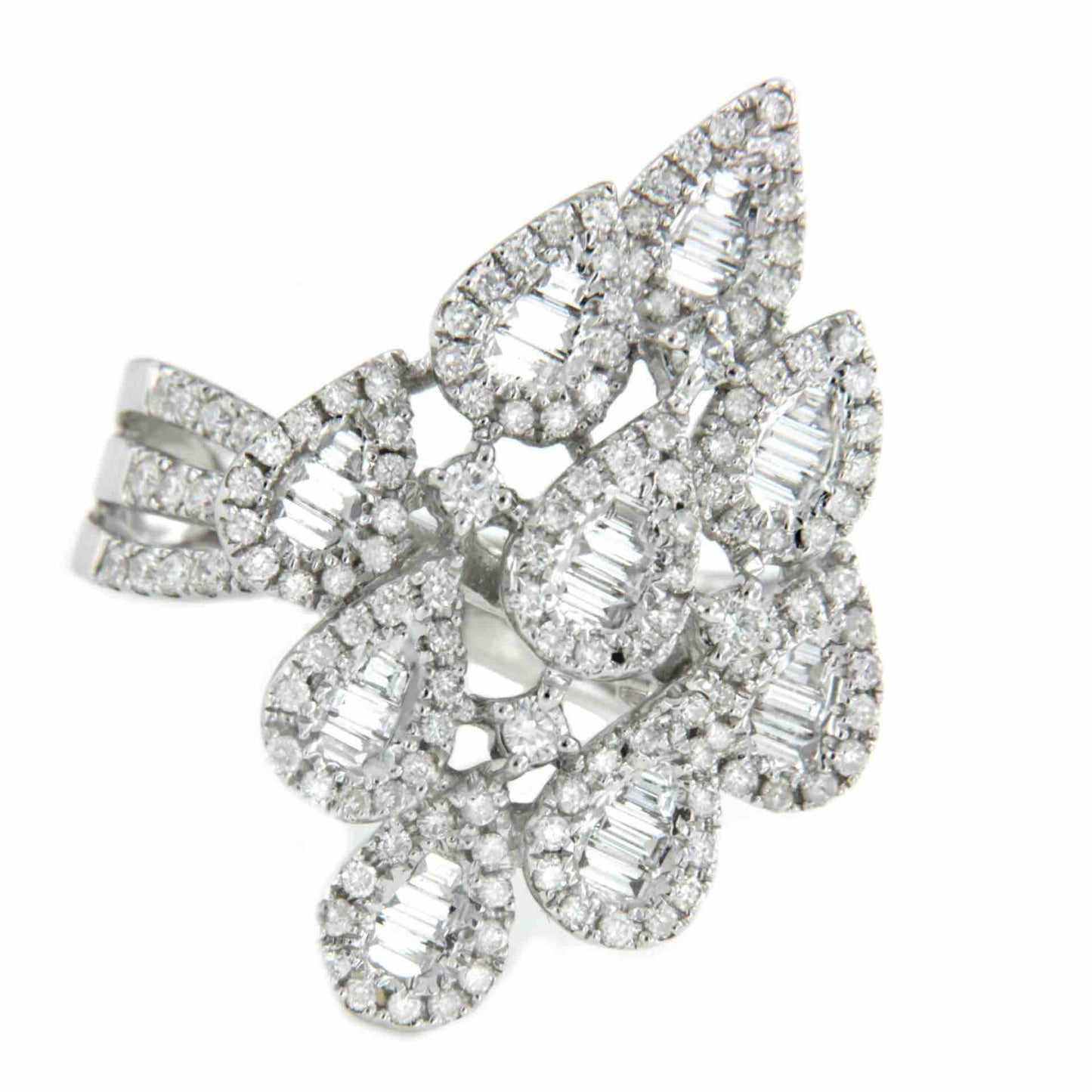 VERBANIA, anillo de oro con diamantes
