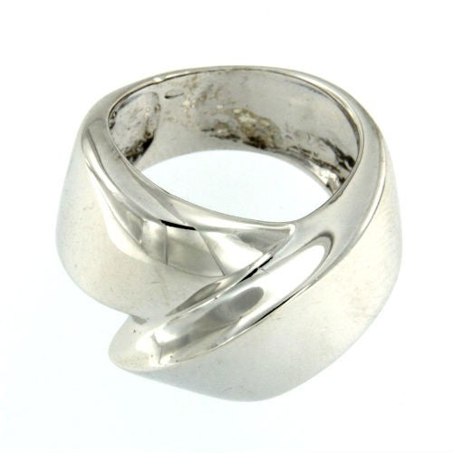 CHRISTINA, anillo de plata rodiada. - Roman Joyero