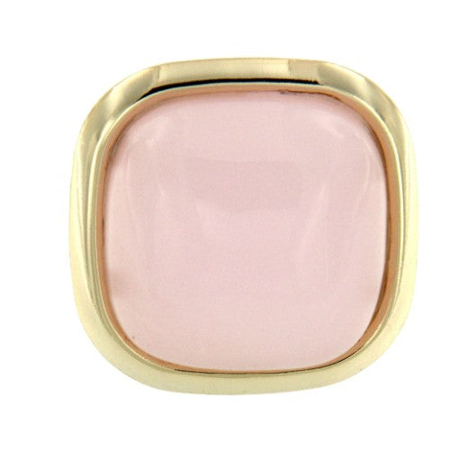 DAYANA, anillo de plata con cuarzo rosa - Roman Joyero