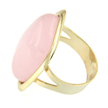 DAYANA, anillo de plata con cuarzo rosa - Roman Joyero