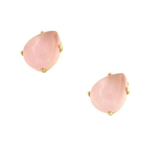 TIGRIS, pendientes de plata con cuarzo rosa. - Roman Joyero