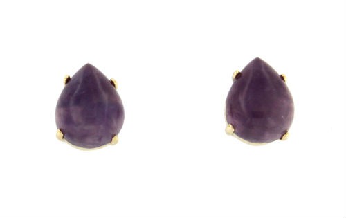 ORINOCO, pendientes de plata con amatista. - Roman Joyero