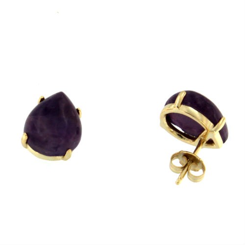 ORINOCO, pendientes de plata con amatista. - Roman Joyero