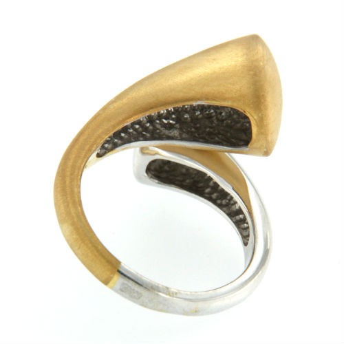 DAMARIS, anillo tú y yo en plata. - Roman Joyero