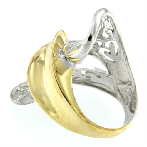 DAPHNE, anillo de plata labrada. - Roman Joyero