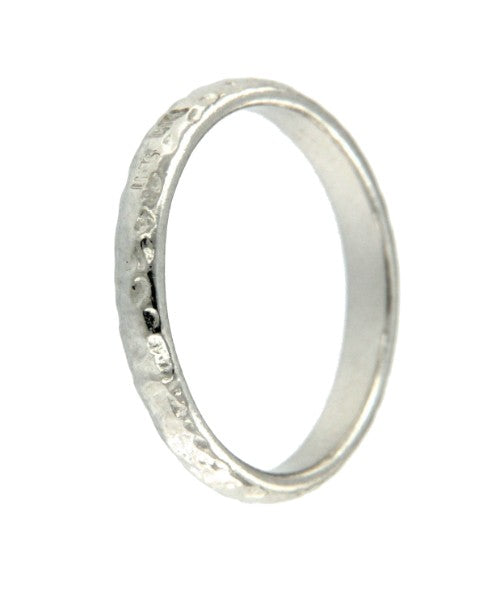 ANTIPAXOS, alianza de plata de ley rodiada. - Roman Joyero