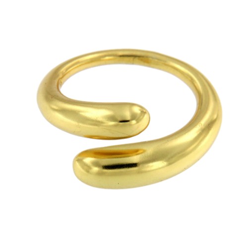 KOUFONISIA, anillo de plata dorada. - Roman Joyero