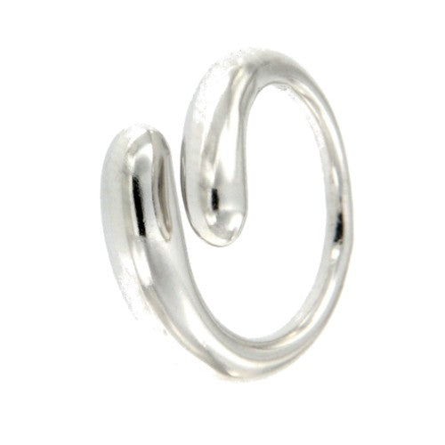 SIFNOS, anillo de plata rodiada. - Roman Joyero