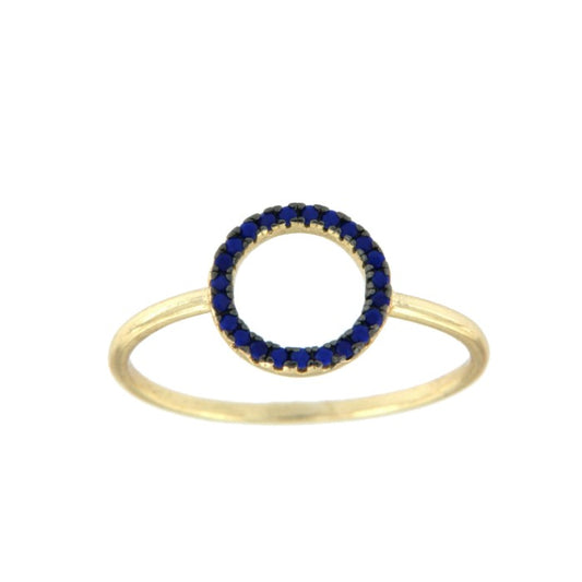 ALBORADA, anillo en plata de ley con lapislázuli - Roman Joyero