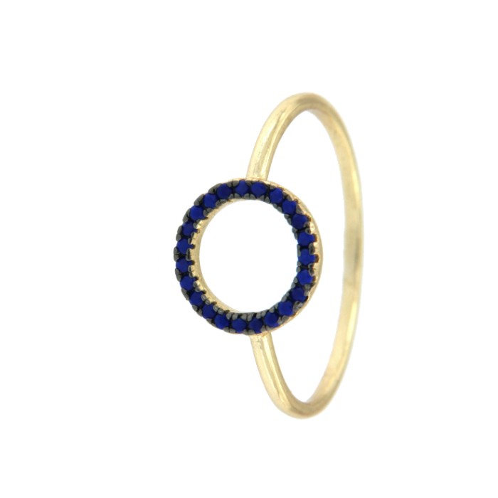 ALBORADA, anillo en plata de ley con lapislázuli - Roman Joyero