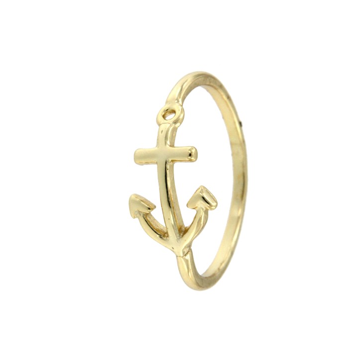 APOLONIO, anillo en plata de ley dorado - Roman Joyero