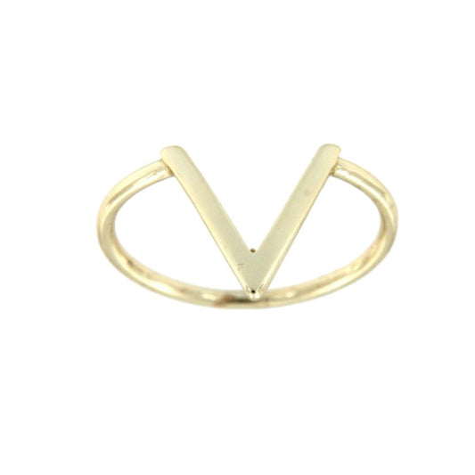 ARENAL, anillo en plata de ley dorado - Roman Joyero