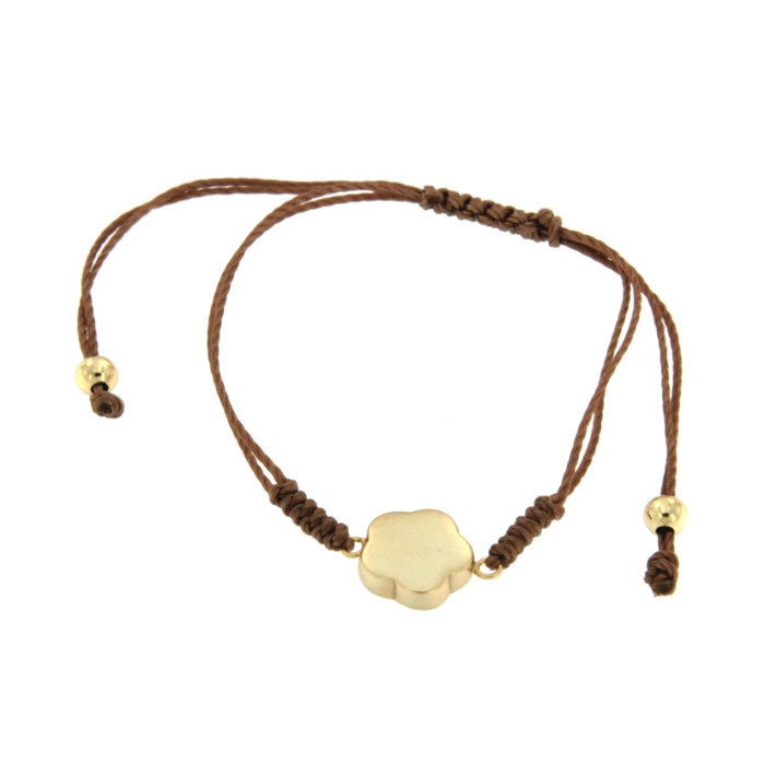 PETRARCA, pulsera de plata con macrame. - Roman Joyero