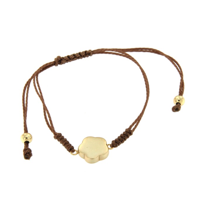 PETRARCA, pulsera de plata con macrame. - Roman Joyero