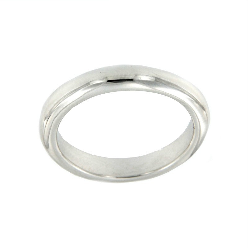 ELISABETHA, alianza de boda en plata - Roman Joyero