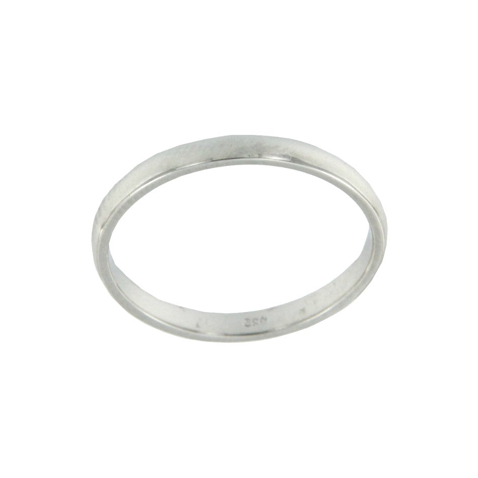 ELPIDIO, alianza de boda en plata - Roman Joyero