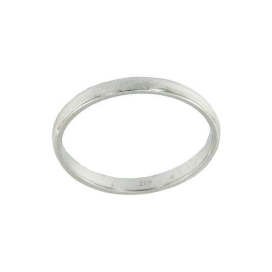 ELPIDIO, alianza de boda en plata - Roman Joyero