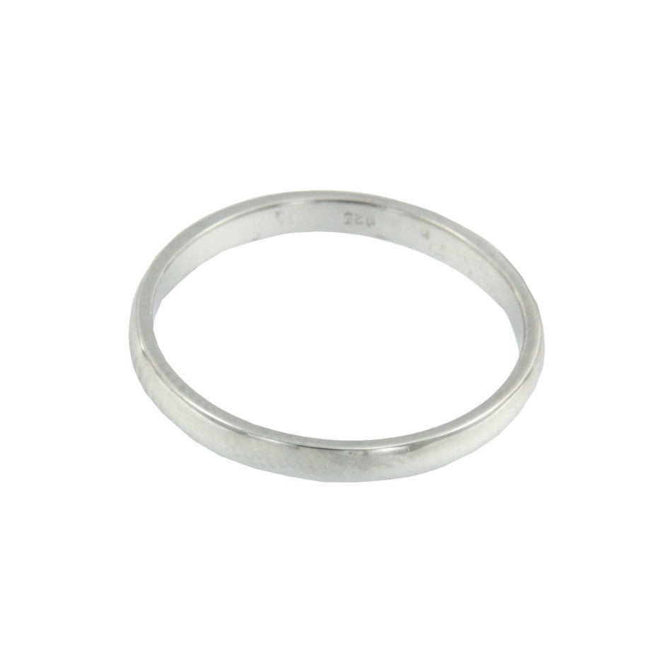 ELPIDIO, alianza de boda en plata - Roman Joyero