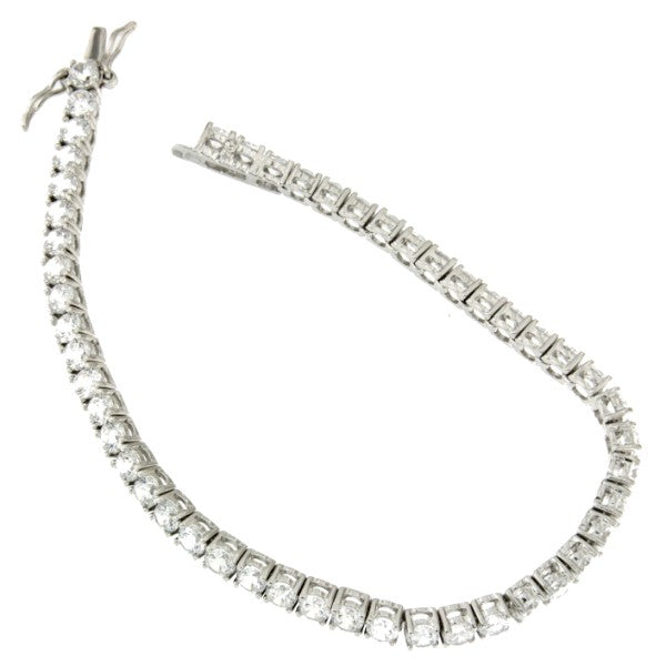 EXODO, pulsera de plata estilo rivier