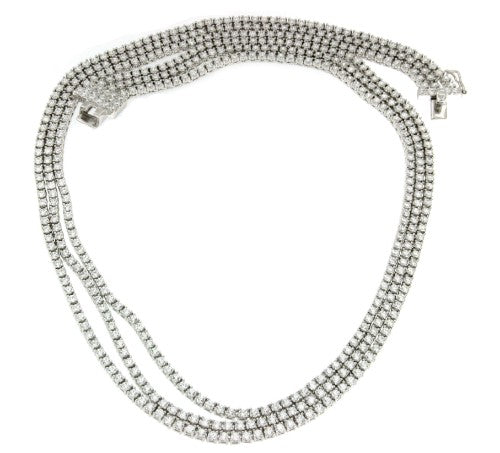 ELEON, gargantilla de plata estilo rivier - Roman Joyero