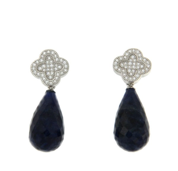 ELVIA, pendientes de plata desmontables - Roman Joyero