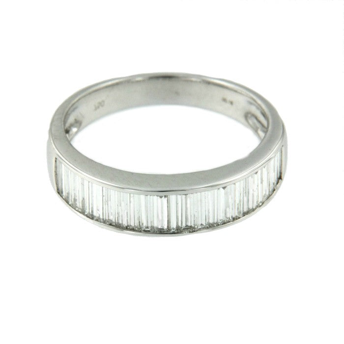 DRAQUI, alianza de oro blanco y diamantes - Roman Joyero