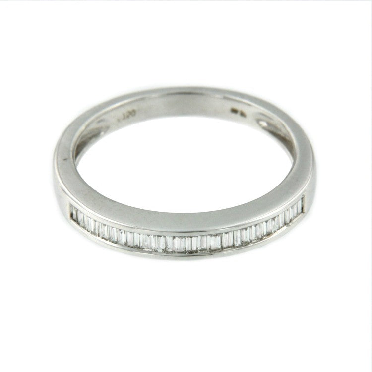 DRAXLER, alianza de oro blanco y diamantes - Roman Joyero