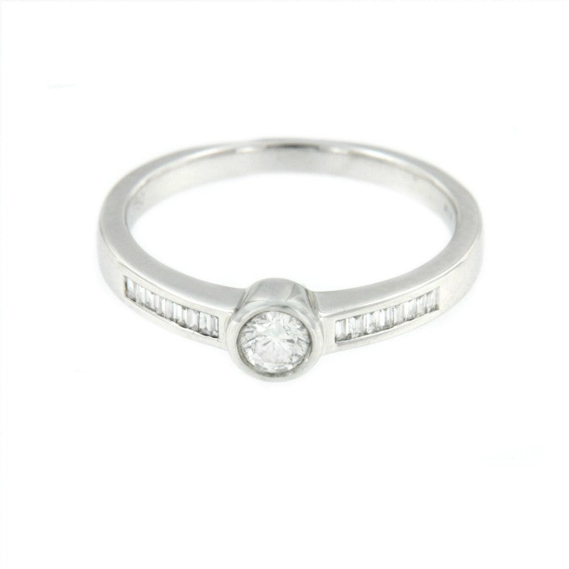 DRICHEN, anillo de compromiso en oro blanco - Roman Joyero