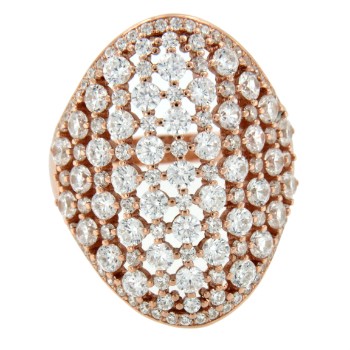 ANNA, anillo de plata con circonitas