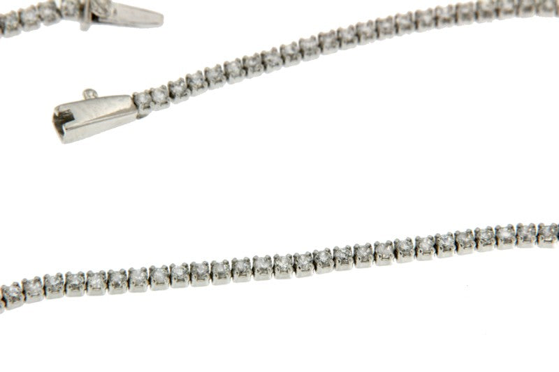 SOLIS, pulsera de plata estilo riviere - Roman Joyero