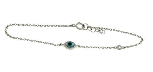 TELMA, pulsera de plata con dije - Roman Joyero