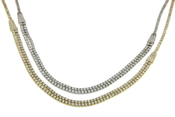 SIREN, cadena de plata estilo riviere - Roman Joyero