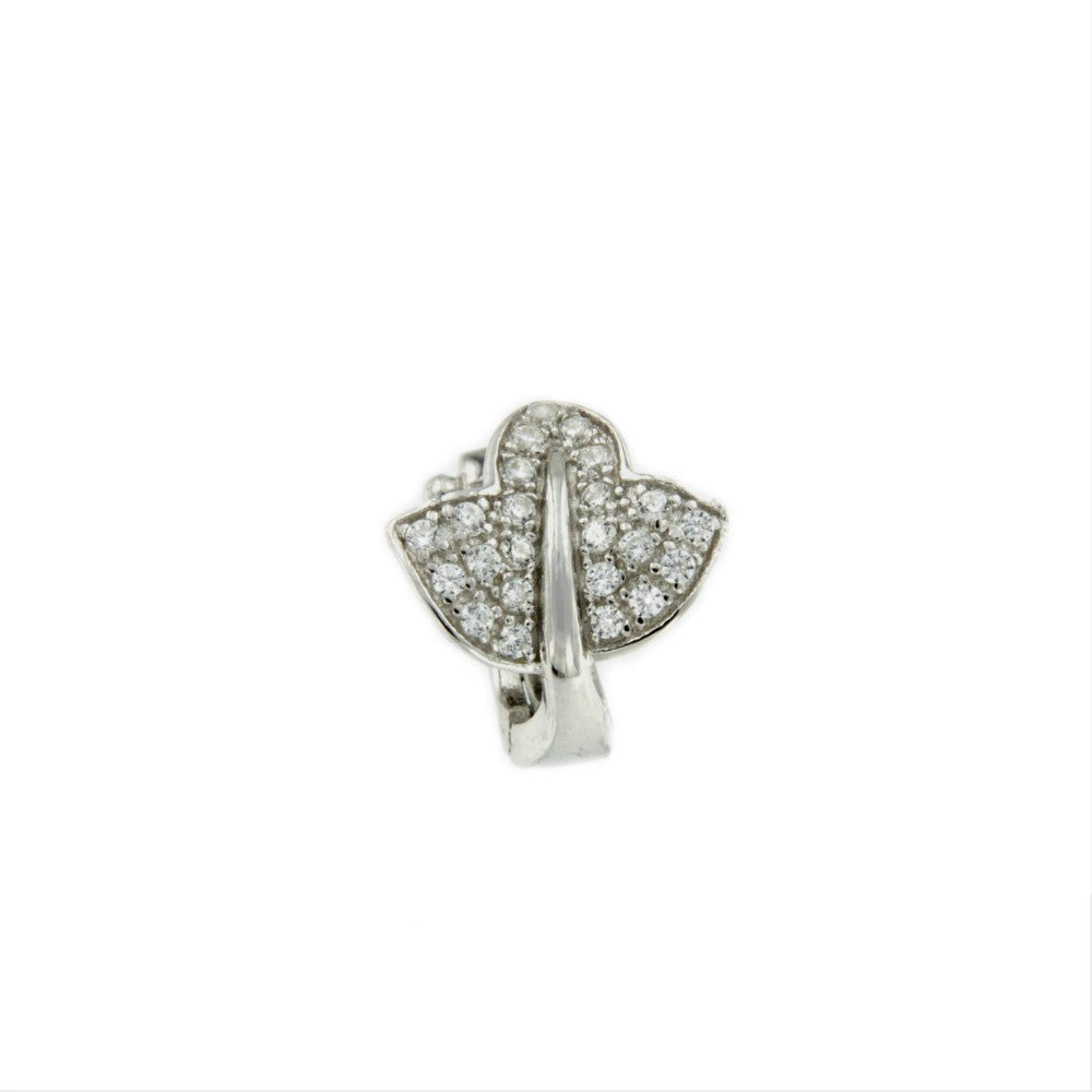 GRIGOR, ear cuff de plata con circonitas - Roman Joyero