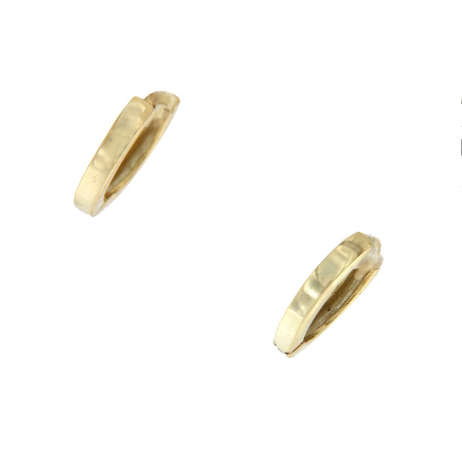 ARTEA, pendientes de aro en plata pequeños - Roman Joyero