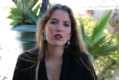 ARTYON, pendientes de plata con piedras y circonitas