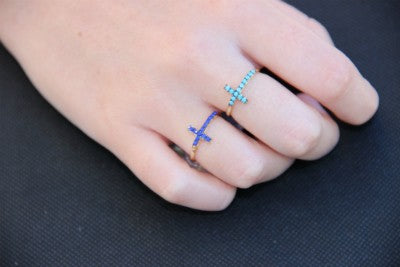 AURIGA, anillo de plata con lapislázuli - Roman Joyero