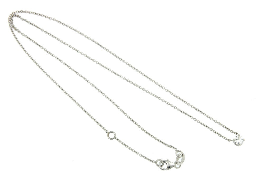 Cadena con solitario de brillante - Roman Joyero