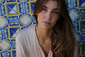 Cadena de plata ley con baño de oro amarillo y moneda romana - Roman Joyero