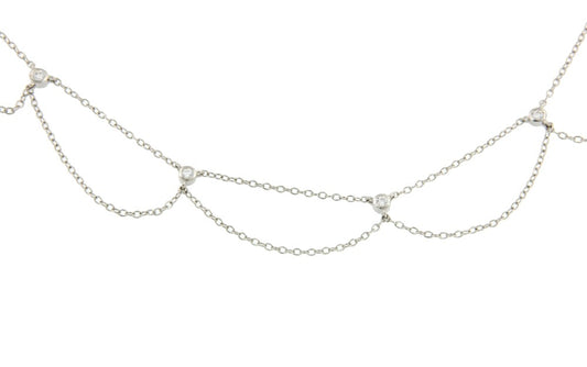 Gargantilla ajustada al cuello para mujer en plata de ley - Roman Joyero