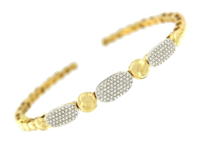 Pulsera de oro en 3 colores SENSE - Roman Joyero