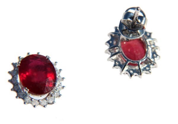 Pendientes con brillantes LEGADO 38 - Roman Joyero