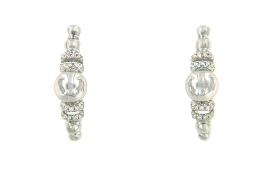 Pendientes de oro blanco BALOIA 52 - Roman Joyero