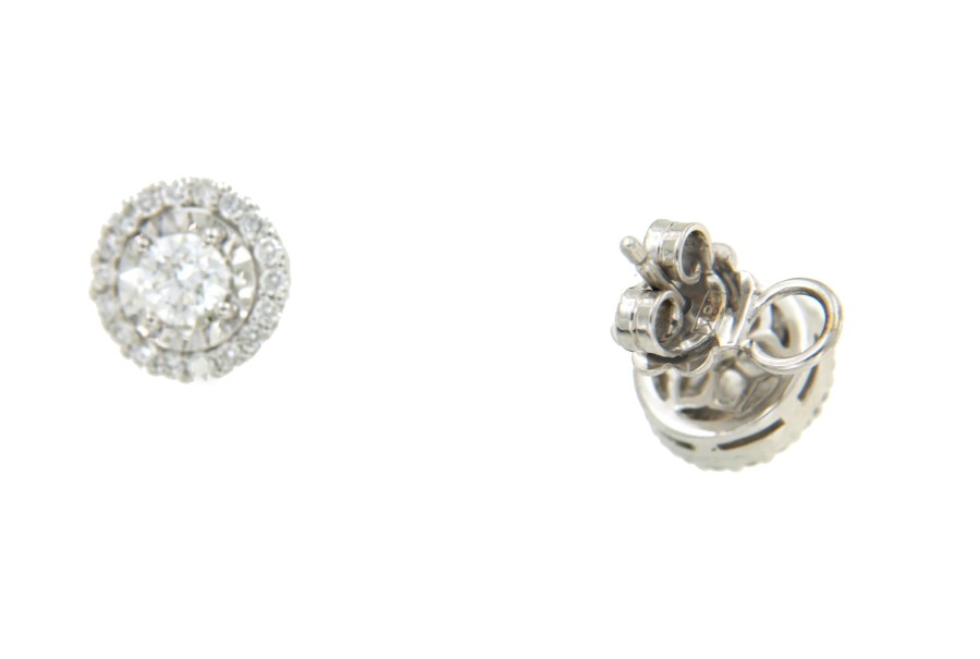 Pendientes de oro ORLY 50E con brillantes - Roman Joyero