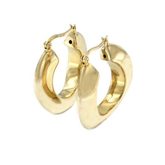 Argollas PEARSON en plata o chapada en oro - Roman Joyero