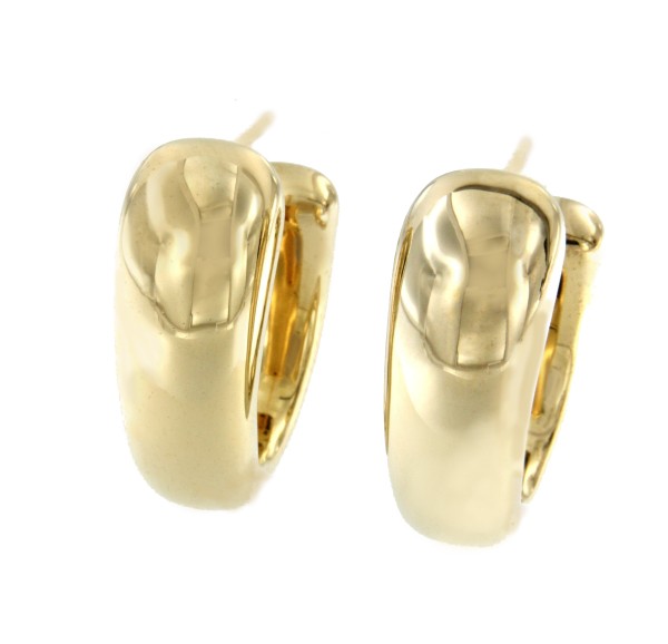 Argollas TIMMINS en plata o chapada en oro - Roman Joyero