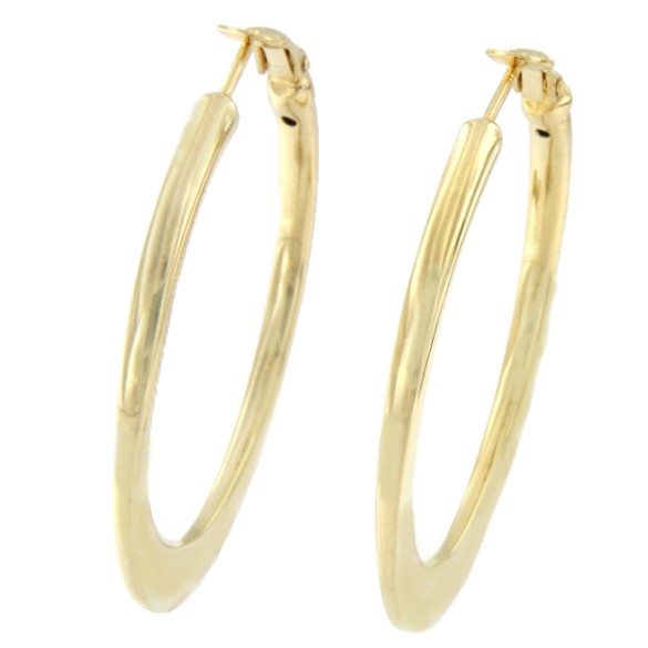 Argollas ELLIOTT en plata o chapada en oro - Roman Joyero