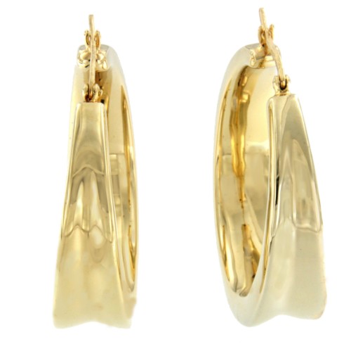 Argollas CHEVERY en plata o chapada en oro - Roman Joyero